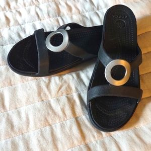 Crocs Hanrah Silver Ring Detail